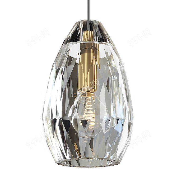 Modern VIA Pendant Light by Lampatron 3D model image 3