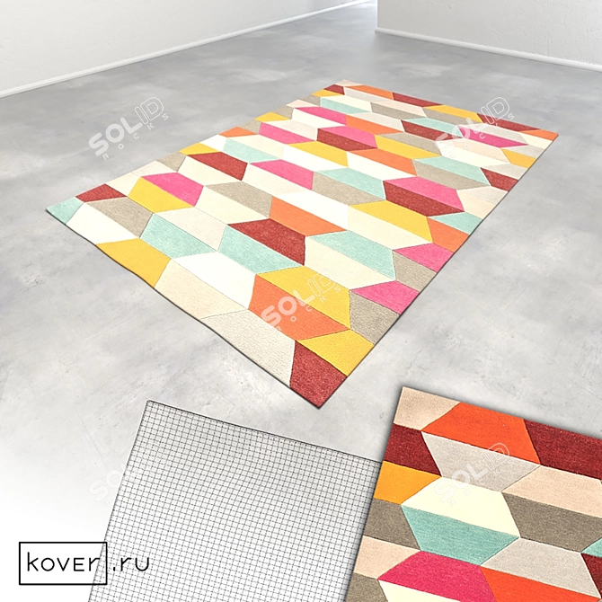 Art de Vivre Carpets: Modern Graphics | Kover.ru | Set5 3D model image 4