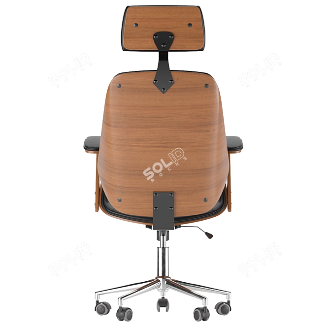 Orzech Chair: Modern PBR Design 3D model image 4