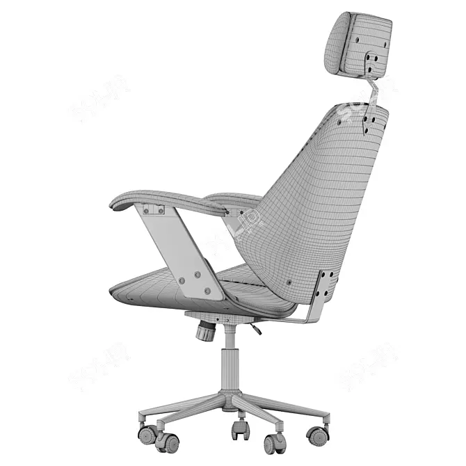 Orzech Chair: Modern PBR Design 3D model image 6