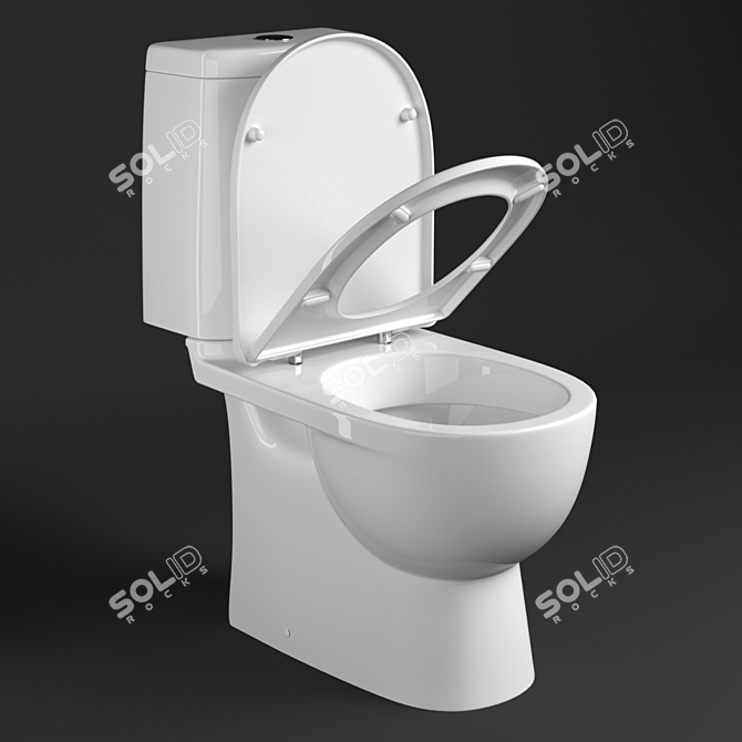 Luxe Fest DM | High-End Toilet Solution 3D model image 2