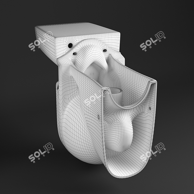 Luxe Fest DM | High-End Toilet Solution 3D model image 5