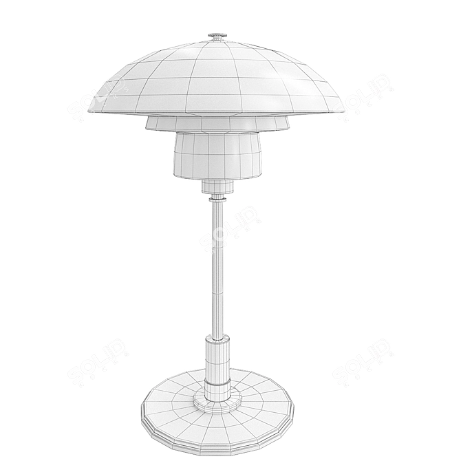 Whitman Desk Lamp: Visual Comfort 3D model image 2