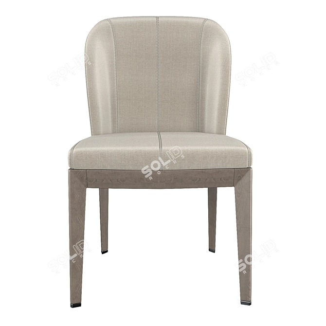 Giorgetti Classic Chair: Sleek Design, Highest Quality 3D model image 3
