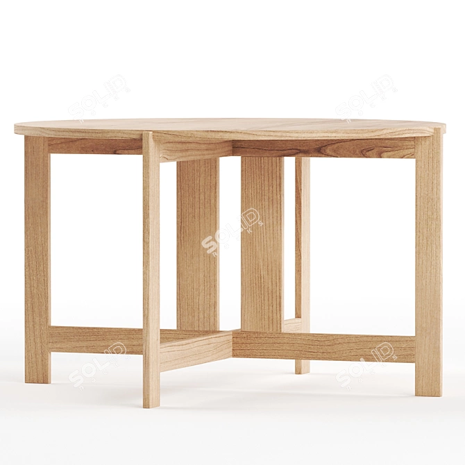 Minimalist Collector Table 3D model image 2