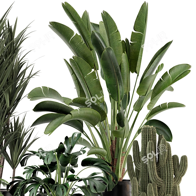 Ferm Living Bau Pot Large - Set 540 for Stylish Indoor Plants 3D model image 4