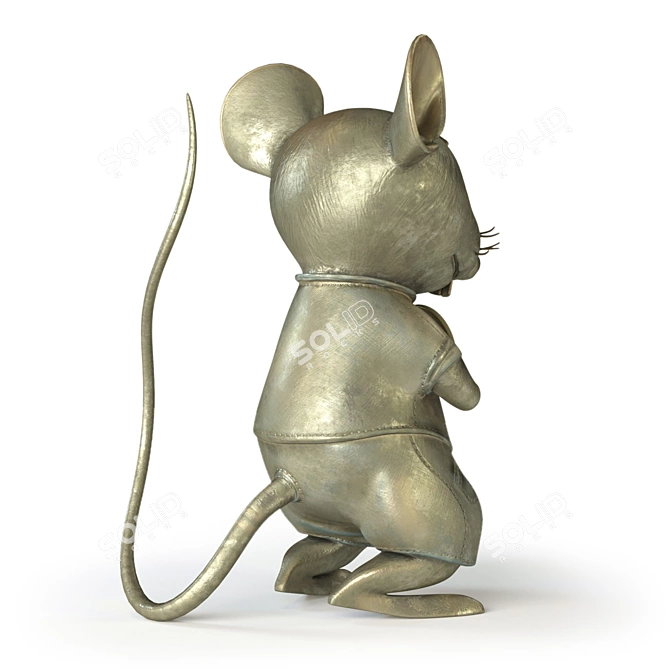 Crypto Rat: Bitcoin's Lucky Find 3D model image 11