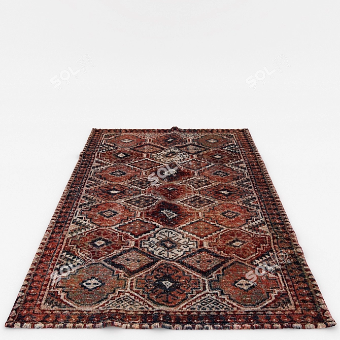 Versatile Rug Set with VRayFur 3D model image 6