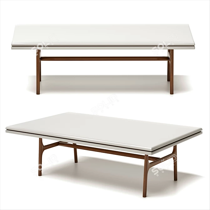 Modis Puzzle Coffee Table 3D model image 1