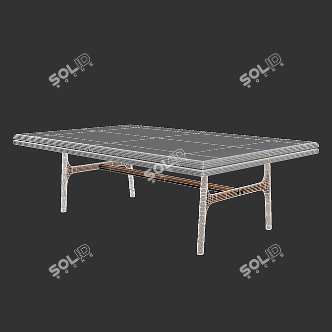 Modis Puzzle Coffee Table 3D model image 2