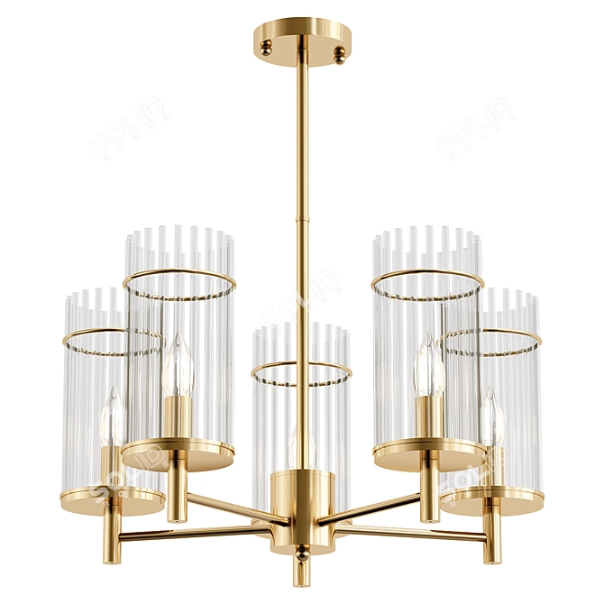 Sleek Formia-2 Light Fixture 3D model image 1