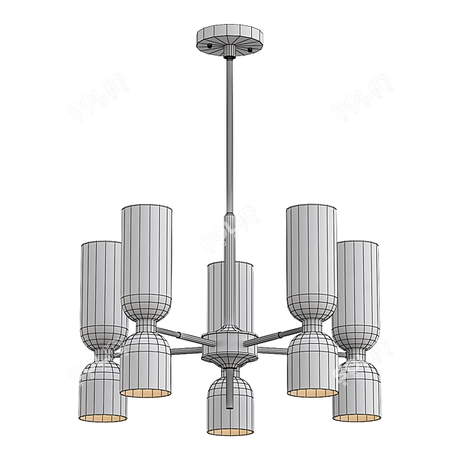 Favorite Amusing Pendant Light 3D model image 2