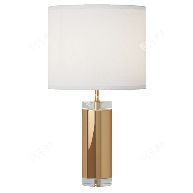 Elegant Maia Table Lamp 3D model image 3