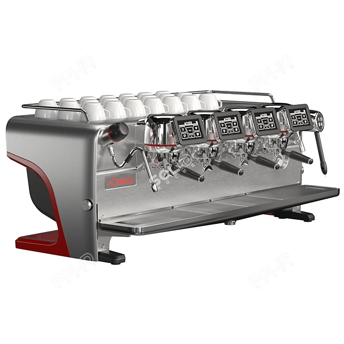 La Cimbali M200: Exceptional Coffee Machine for Your Coffee Shop 3D model image 3