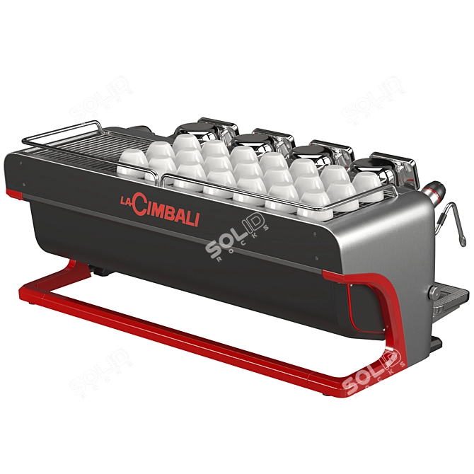 La Cimbali M200: Exceptional Coffee Machine for Your Coffee Shop 3D model image 5