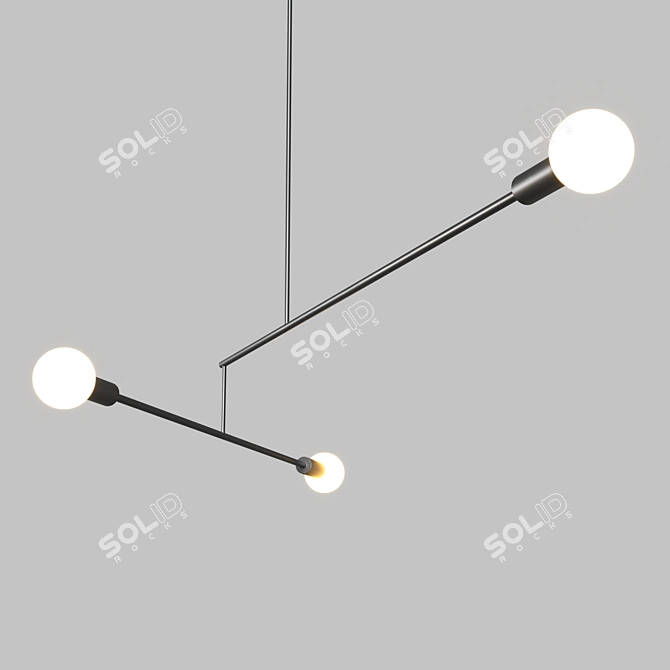 Large Mobile Light 3D model image 2