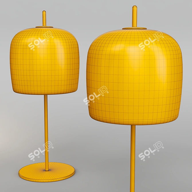 Elegant Vistosi Jube Table Lamp 3D model image 3