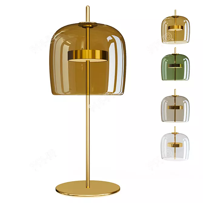 Elegant Vistosi Jube Table Lamp 3D model image 4