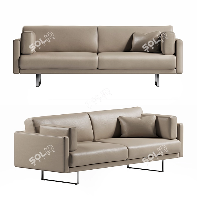 Elegant Alato Sofa: Comfort Redefined 3D model image 1