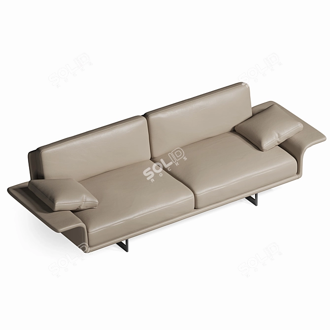 Elegant Alato Sofa: Comfort Redefined 3D model image 6