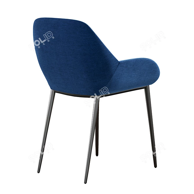 Modern Konna Chair: Sleek Design and Superior Comfort 3D model image 7