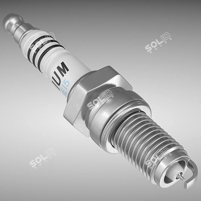 High Performance Spark Plug 3D model image 2