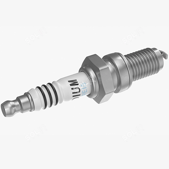 High Performance Spark Plug 3D model image 3