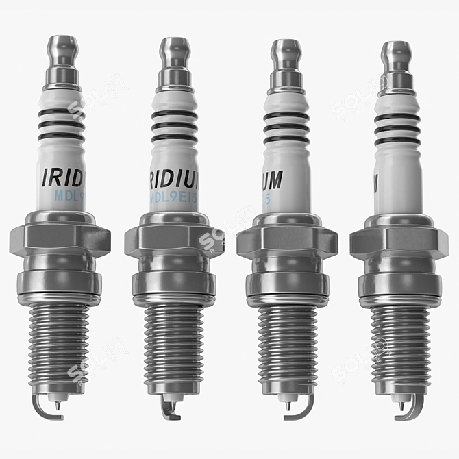 High Performance Spark Plug 3D model image 5