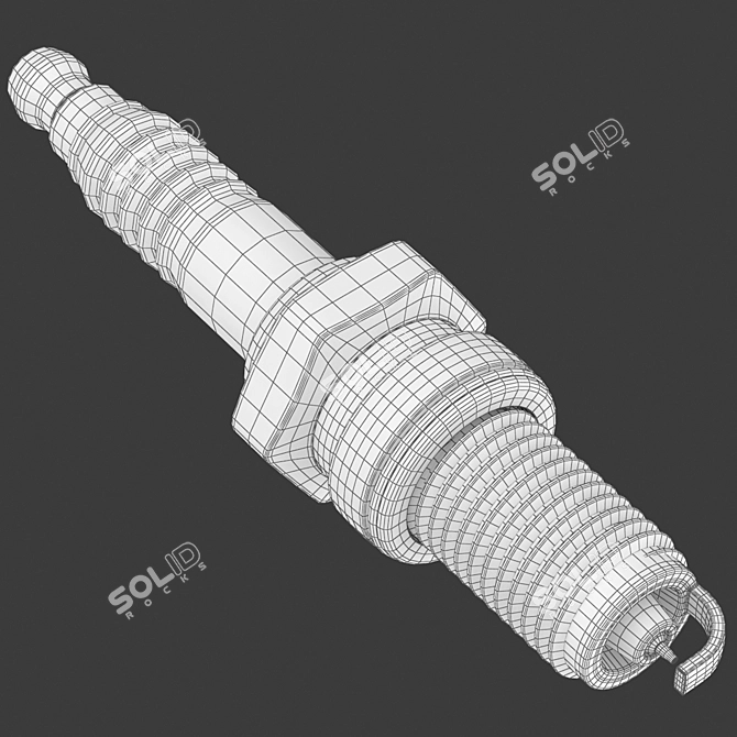 High Performance Spark Plug 3D model image 6