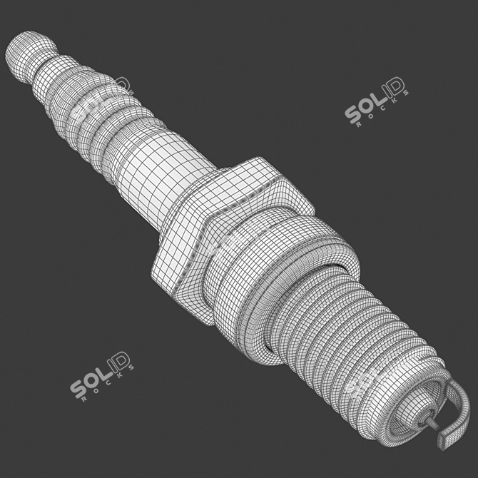 High Performance Spark Plug 3D model image 7