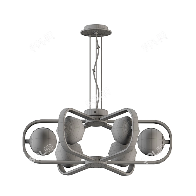 Maytoni Avola Hanging Chandelier - Elegant Lighting Fixture 3D model image 4