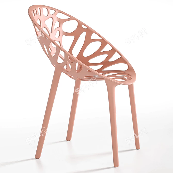 Modern Ores Armchair: Organic Design 3D model image 7