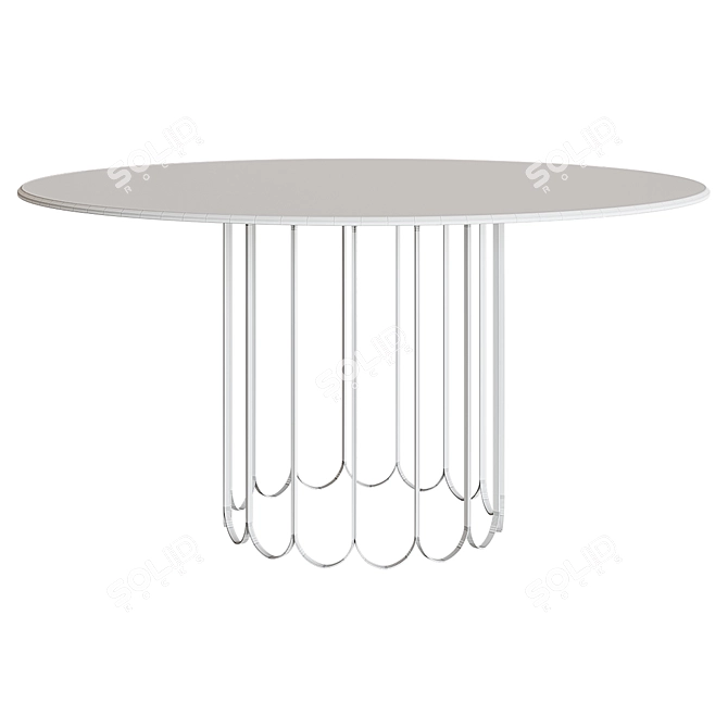 Wooddi Arabella Dining Table 3D model image 2