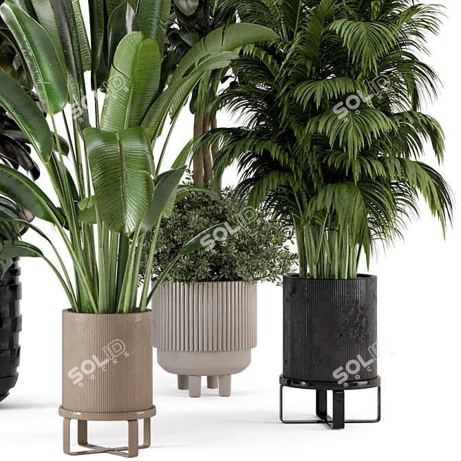 Ferm Living Bau Pot Large - Set 548: Indoor Elegance 3D model image 5