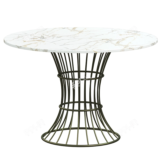 BOLONIA Garden Side Table by iSimar 3D model image 1