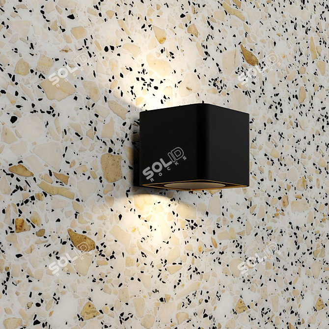 Euval Terrazzo: Seamless PBR Material 3D model image 2