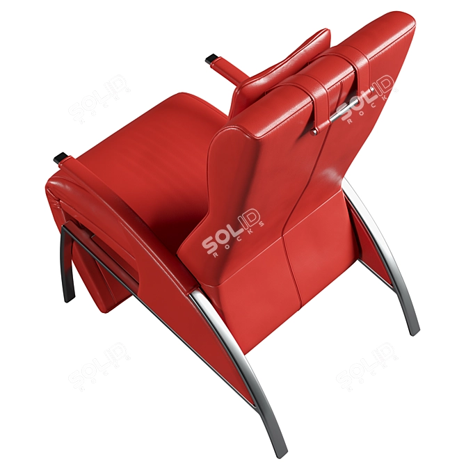 Elegant Diva Armchair: Modern Comfort 3D model image 5