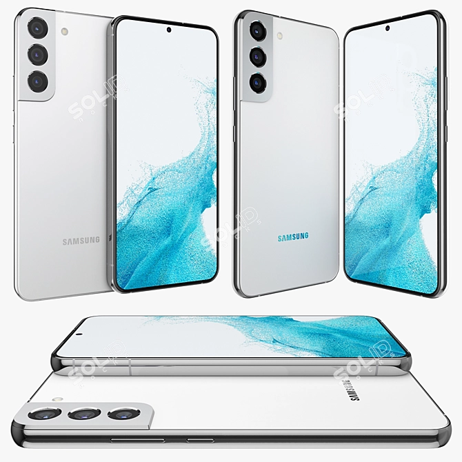 Next-Level Smartphone: Samsung Galaxy S22 Plus 3D model image 2