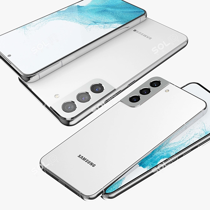 Next-Level Smartphone: Samsung Galaxy S22 Plus 3D model image 6