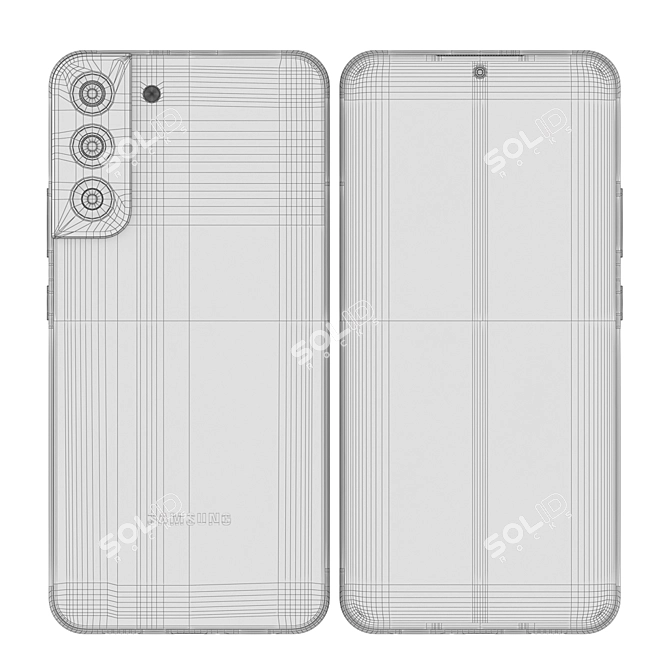 Next-Level Smartphone: Samsung Galaxy S22 Plus 3D model image 7