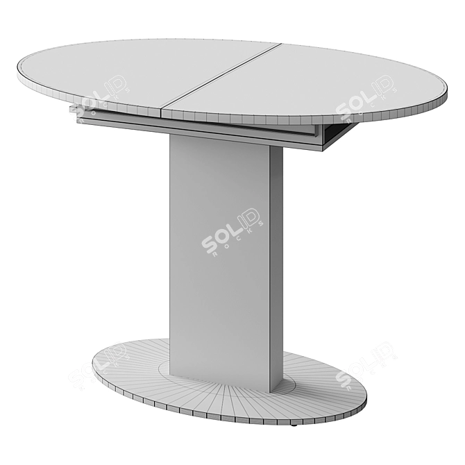 Modern Center Table - Stylish Design 3D model image 2