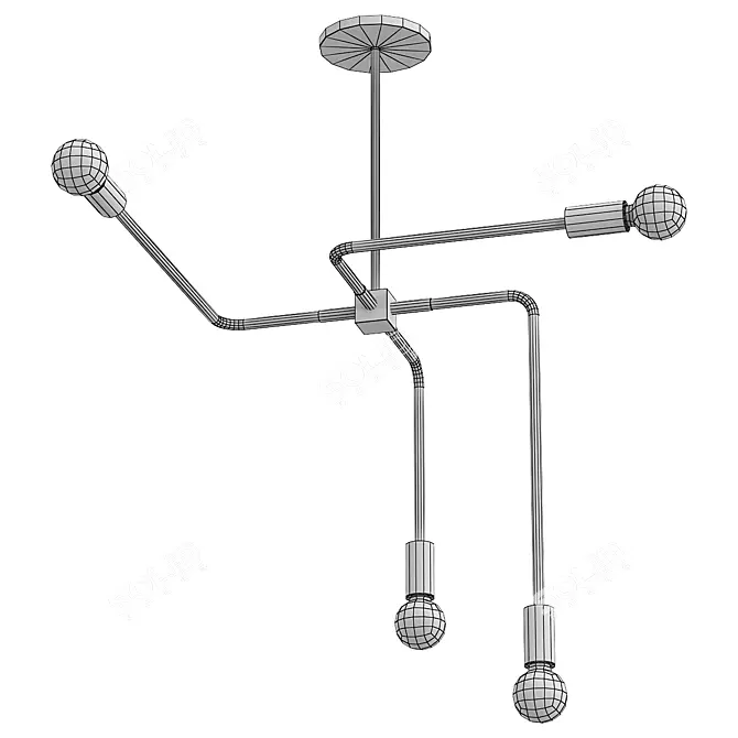 Modern Design Lamp - Odder 3D model image 2