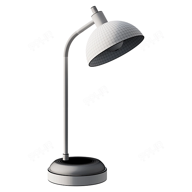 Kennedy USB Task Lamp: Sleek and Functional 3D model image 2