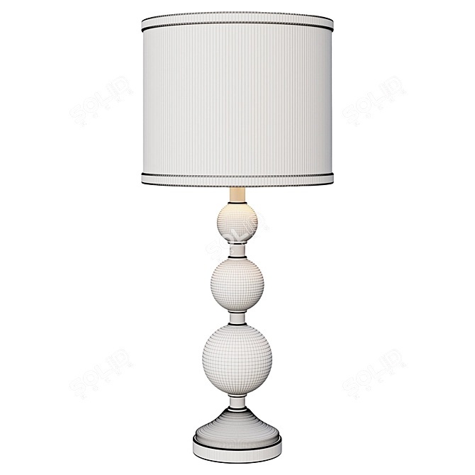 Bubble Table Lamp: Tilda 3D model image 2