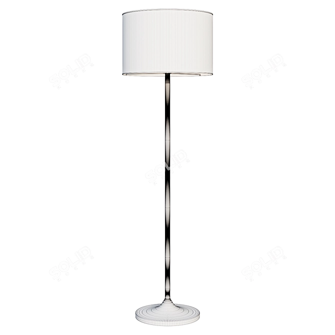 Lee Floor Lamp: Stylish and Functional 3D model image 2