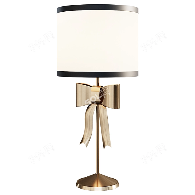Elegance in Bow Lamp 3D model image 1