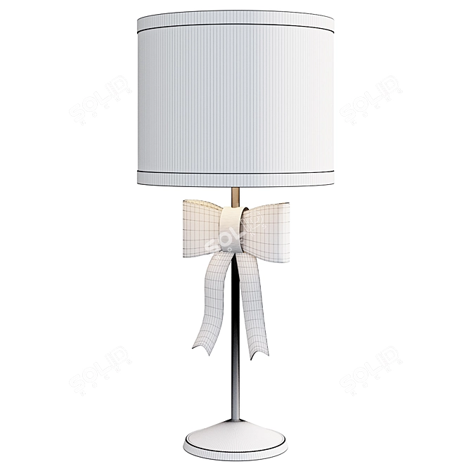 Elegance in Bow Lamp 3D model image 2