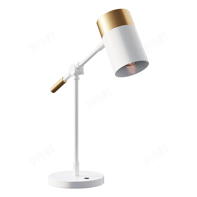 Emerson USB Task Lamp 3D model image 1