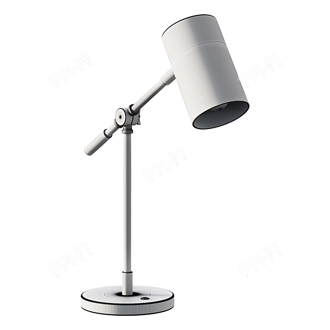 Emerson USB Task Lamp 3D model image 2