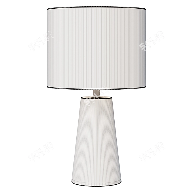 Ombre Cone Work Lamp - Illuminate Your Space! 3D model image 2